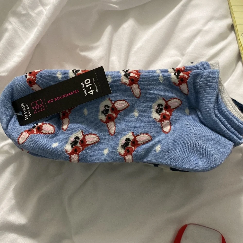 NWT NOBO No Boundaries 10 pairs Low Cut Socks Size 4-10